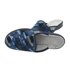 Befado colored children's shoes 707Y402 black navy blue blue 4