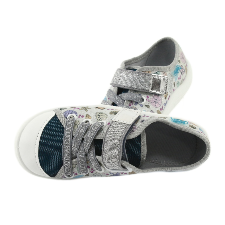 Befado children's shoes 251X145 grey multicolored green 5