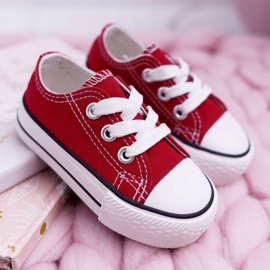 FRROCK Children's Red Filemon Classic Sneakers 1
