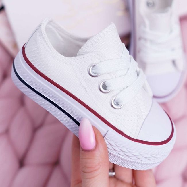 FRROCK White Filemon children's classic sneakers 2