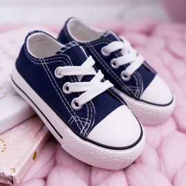 FRROCK Children's Classic Navy Blue Filemon Sneakers 1