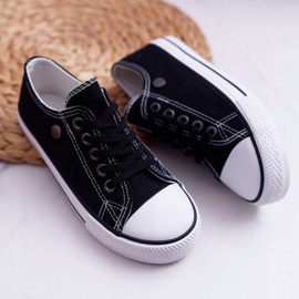 EVE Children's Sneakers Black Justika 1