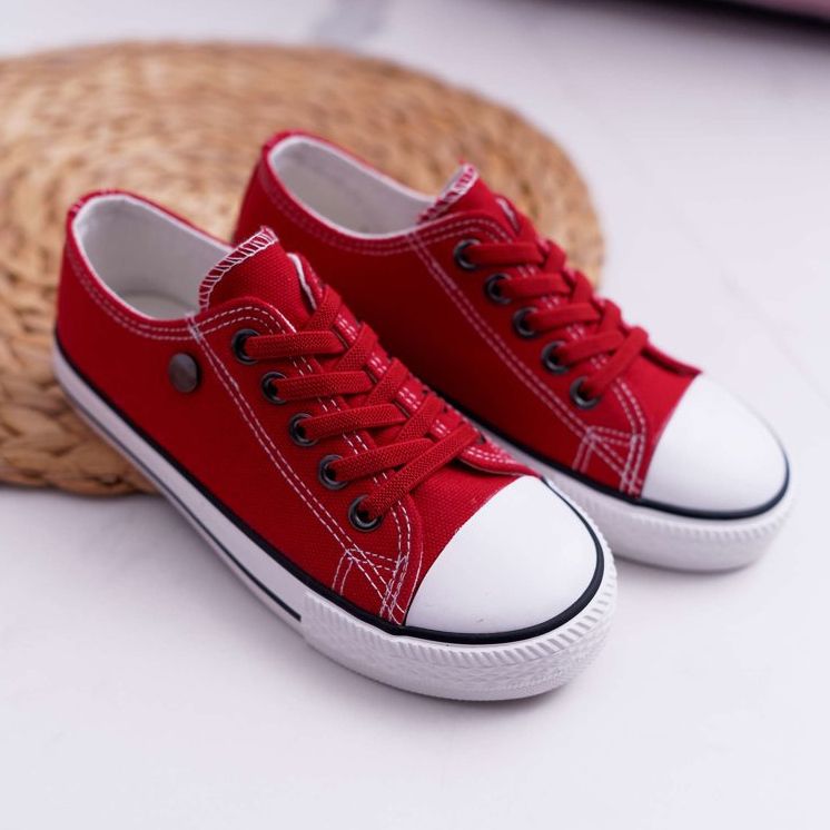 EVE Red Justika Children's Sneakers 1