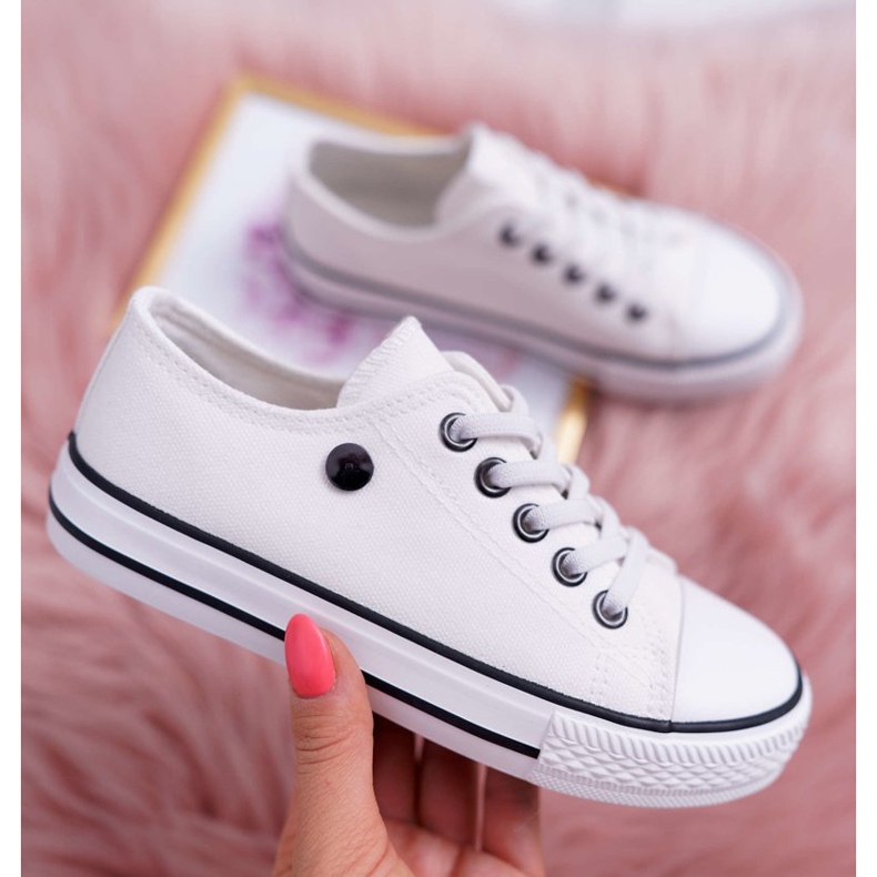 EVE Children's Sneakers White Justika 1