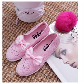 EVE Children's Youth Sneakers Lace Pink Dudi 1