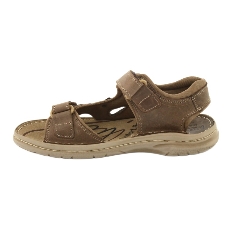 Riko 552 comfort men's sandals beige 1
