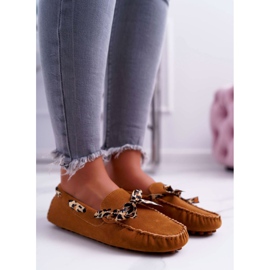 Women's Loafers Lu Boo Comfortable Camel Plummy brown 1