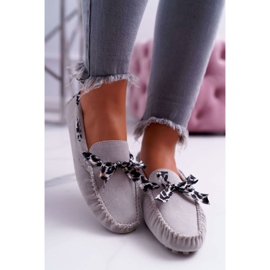 Women's Loafers Lu Boo Comfortable Gray Plummy grey 2