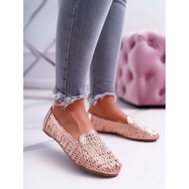 Women's Ballerinas Lu Boo Braided Rose Gold 4Ever pink 1