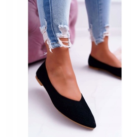 Women's Ballerinas Lu Boo Openwork Black Dessert 2