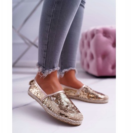 Women's Espadrilles Lu Boo Gold Sequins Destino golden 1