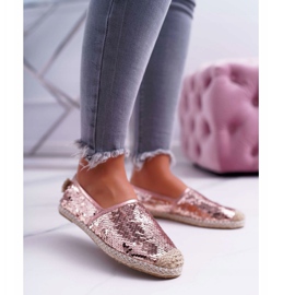 Women's Espadrilles Lu Boo Pink Sequins Destino 1