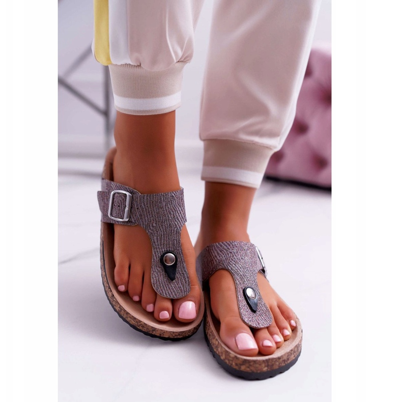 EVE Women's Gray Slippers Baisan grey 2 EVE Women's Gray Slippers Baisan grey 2