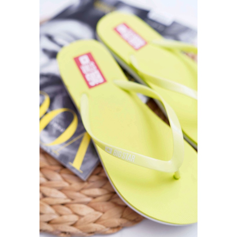 Women's Slippers Flip-flops Big Star Neon Lime AA274A129 green 2 Women's Slippers Flip-flops Big Star Neon Lime AA274A129 green 2