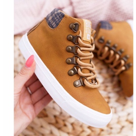 Children's Boys' Sneakers Big Star Camel EE374039 brown 1 Children's Boys' Sneakers Big Star Camel EE374039 brown 1