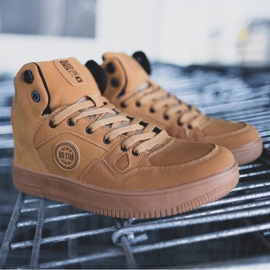 Men's Sport Shoes Big Star High Camel EE174432 brown 1