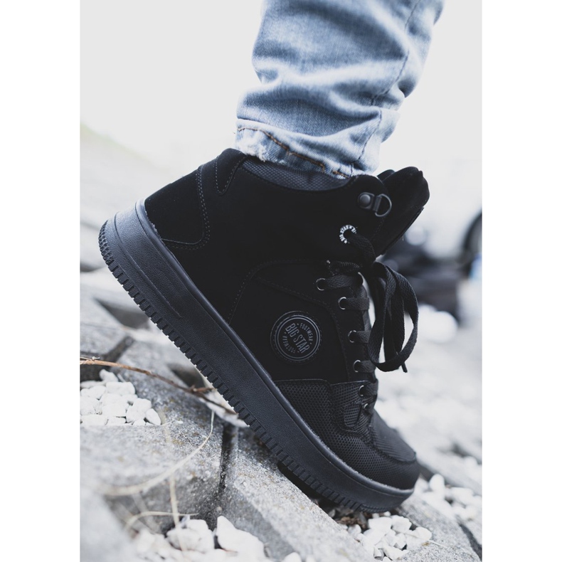 Men's Sport Shoes Big Star High Black EE174433 1 Men's Sport Shoes Big Star High Black EE174433 1