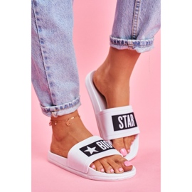 Women's Slippers Big Star White DD274A264 2 Women's Slippers Big Star White DD274A264 2