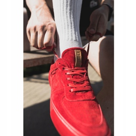 Men's Sneakers Low Big Star Suede Red EE174364 1