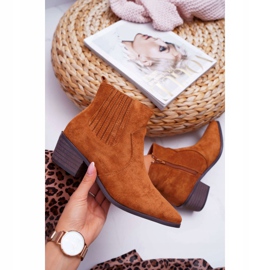 Camel Umberco Women's Flat Heel Boots brown 1