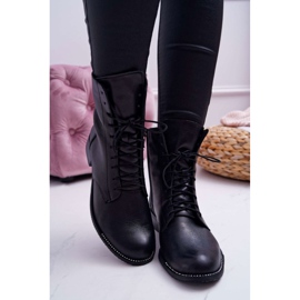 Women's Boots Grain leather Nicole 2315 Black The Island 2