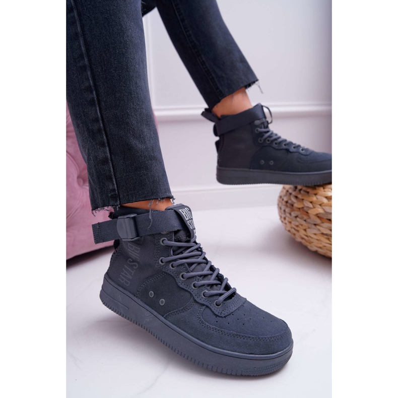 Women's Sneakers Gray Big Star EE274661 grey 2 Women's Sneakers Gray Big Star EE274661 grey 2