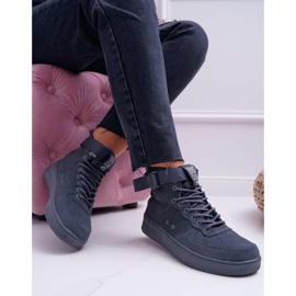 Women's Sneakers Gray Big Star EE274661 grey 1 Women's Sneakers Gray Big Star EE274661 grey 1