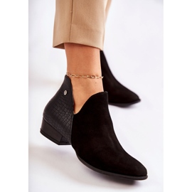 Women's Flat Boots Maciejka Leather Black 04091-62 / 00-5 1 Women's Flat Boots Maciejka Leather Black 04091-62 / 00-5 1