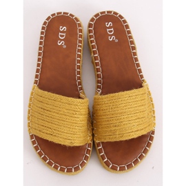 Honey espadrilles slippers 7970-PL Yellow 2