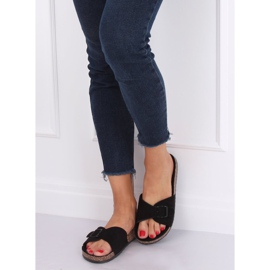 Black scholki slippers 6103 Black 1 Black scholki slippers 6103 Black 1