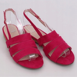 Fuchsia espadrilles sandals 9291 Fuxia pink 1