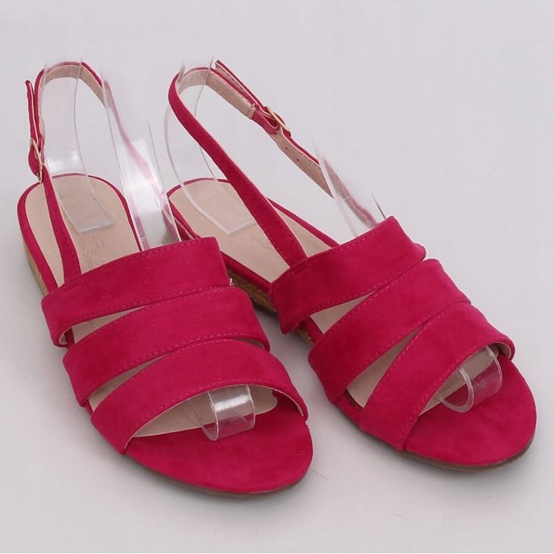 Fuchsia espadrilles sandals 9291 Fuxia pink 1