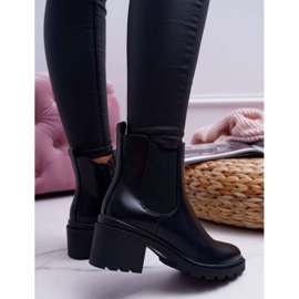 Women's Black Disquared boots 2