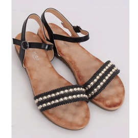 Black women's sandals HT-68 Black 2 Black women's sandals HT-68 Black 2