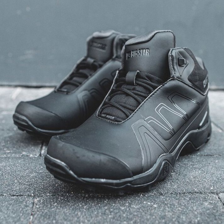 Men's Trekker Boots Big Star Black EE174458 1 Men's Trekker Boots Big Star Black EE174458 1