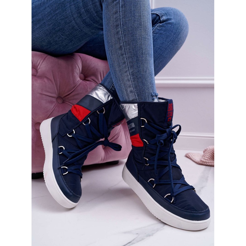 Women's Snow Boots With Fur Big Star Navy Blue EE274657 2 Women's Snow Boots With Fur Big Star Navy Blue EE274657 2