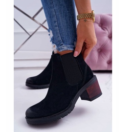Women's Boots On High Heel Sergio Leone Black BT702 1 Women's Boots On High Heel Sergio Leone Black BT702 1