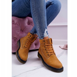 Women's Boots Trappers Big Star Camel EE274013 brown 1