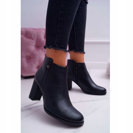 Women's Boots On High Heel Sergio Leone Black BT518 1