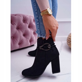 Women's Boots On High Heel Suede Tola S.Barski black 1