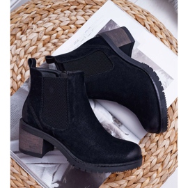 Women's Boots On High Heel Sergio Leone Black Br BT702 1