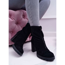 FRERY Women's Boots On Heel Black Frann 2