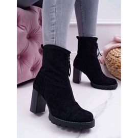 FRERY Women's Boots On Heel Black Frann 1