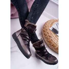 Vinceza Women's Snow Boots With Fur Dark Gray Fereni grey 2