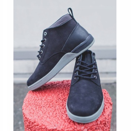 Men's Boots Leather Big Star Black EE174197 2