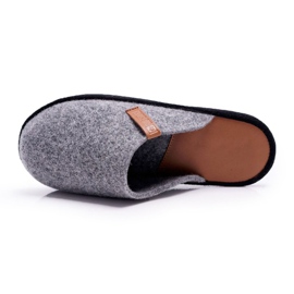 Men's Home Slippers Big Star Gray D167177A grey 2 Men's Home Slippers Big Star Gray D167177A grey 2