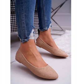 PS1 Women's Ballerinas Glitter Rose Gold Fifi golden 1 PS1 Women's Ballerinas Glitter Rose Gold Fifi golden 1