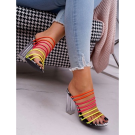 FRGIV Women's Slippers On A Post Slip On Multikolor Dubai multicolored 2