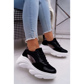 SEA Women's Sport Shoes Thick Sole Black Cardamon 1 SEA Women's Sport Shoes Thick Sole Black Cardamon 1