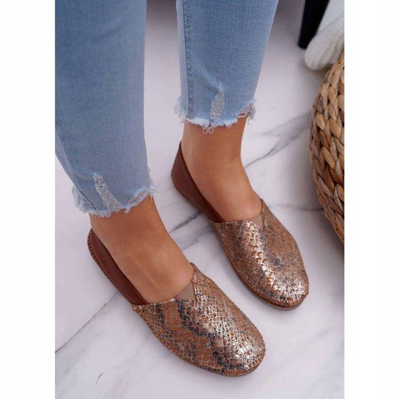 Women's brown ballerinas Maciejka 1930A-29 / 00-6 2